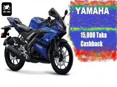 Up to 15,000 Taka Cashback on Yamaha!